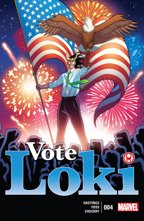 Illustration for article titled Nice try, Marvel, but Vote Loki cuts too close to this election to be much fun